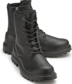 Stiefeletten|Ecco-Damen Ecco Schnürboot in Untergrößen Schwarz