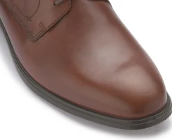 Schnürschuhe|Business-Schuhe|Ecco Schnürschuh in Übergrößen Braun