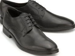 Schnürschuhe|Business-Schuhe|Ecco Schnürschuh in Übergrößen Schwarz