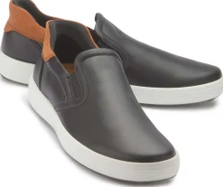 Slipper|Ecco Slip On in Übergrößen Schwarz