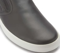 Slipper|Ecco Slip On in Übergrößen Schwarz