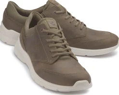 Sneaker|Schnürschuhe|Ecco Sneaker in Übergrößen Grün