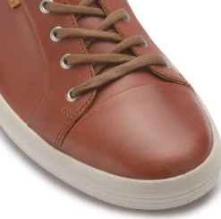 Sneaker|Schnürschuhe|Ecco Sneaker in Übergrößen Braun