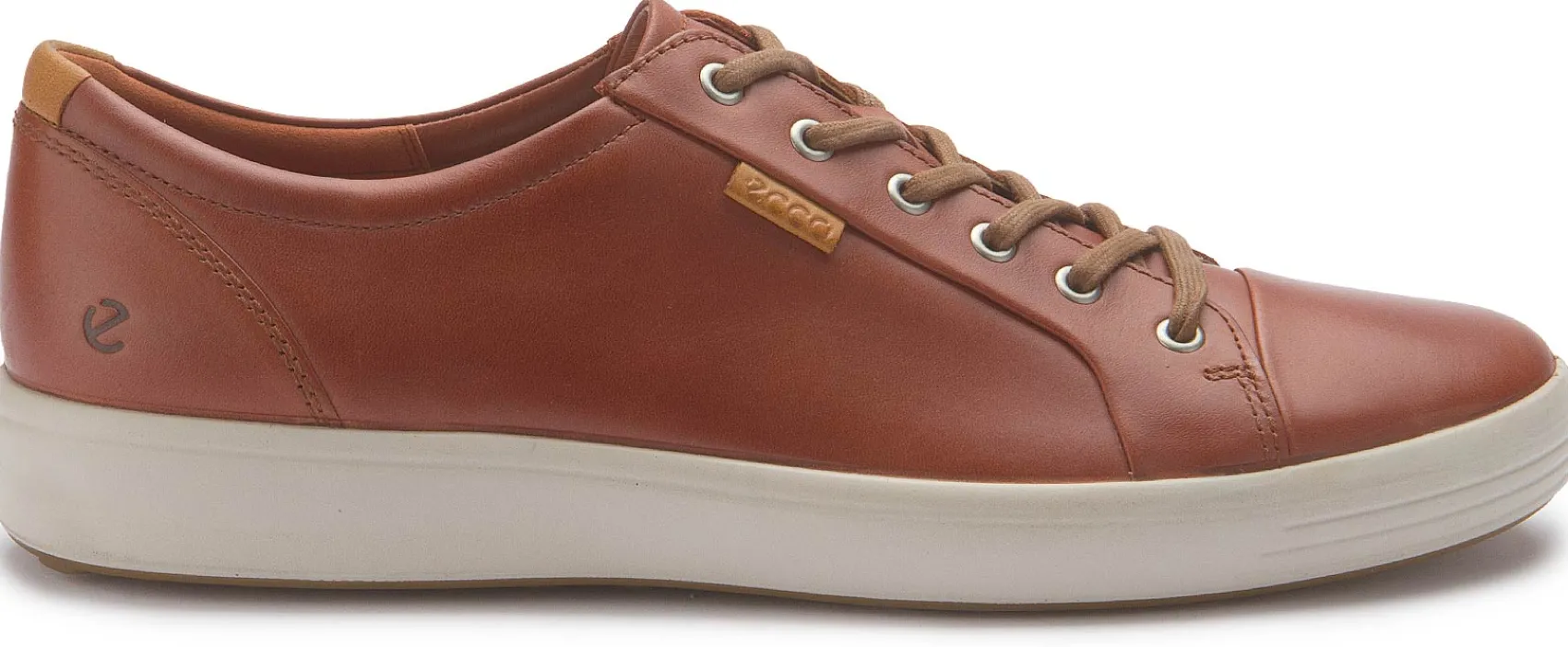 Sneaker|Schnürschuhe|Ecco Sneaker in Übergrößen Braun