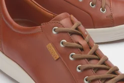 Sneaker|Schnürschuhe|Ecco Sneaker in Übergrößen Braun