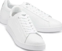 Sneaker|Schnürschuhe|Armani Damen Emporio Armani Sneaker in Übergrößen Weiß