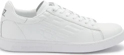 Sneaker|Schnürschuhe|Armani Damen Emporio Armani Sneaker in Übergrößen Weiß