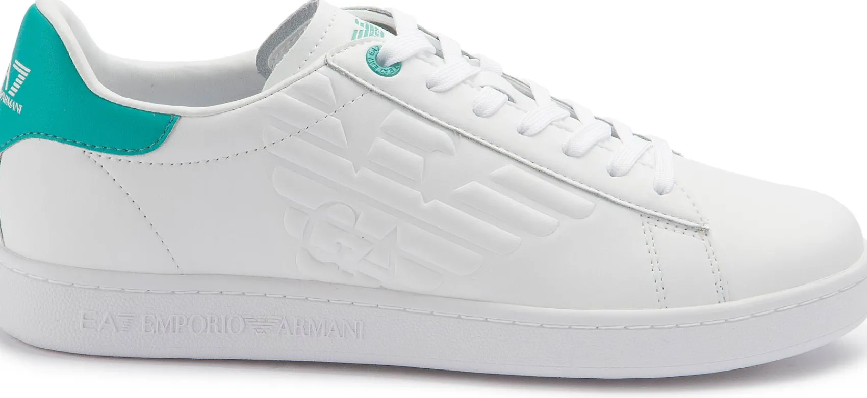 Sneaker|Schnürschuhe|Armani Damen Emporio Armani Sneaker in Übergrößen Weiß