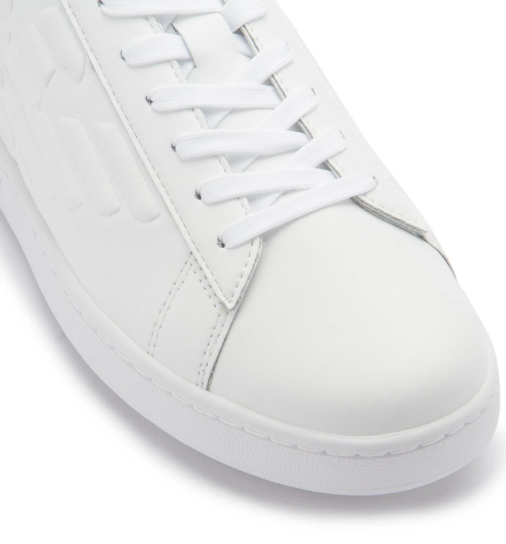 Sneaker|Schnürschuhe|Armani Damen Emporio Armani Sneaker in Übergrößen Weiß