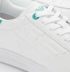Sneaker|Schnürschuhe|Armani Damen Emporio Armani Sneaker in Übergrößen Weiß
