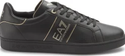 Schnürschuhe|Sneaker|Armani Emporio Sneaker in Übergrößen Schwarz
