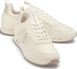 Sneaker|Schnürschuhe|Armani Emporio Sneaker in Übergrößen Beige