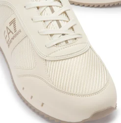 Sneaker|Schnürschuhe|Armani Emporio Sneaker in Übergrößen Beige