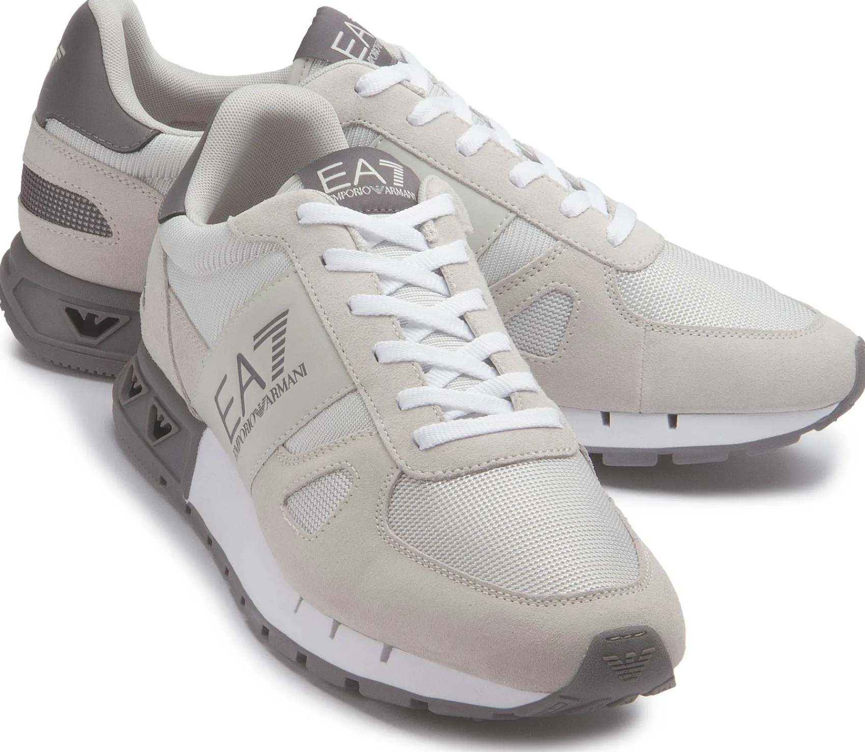 Sneaker|Schnürschuhe|Armani Emporio Sneaker in Übergrößen