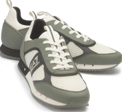 Sneaker|Schnürschuhe|Armani Emporio Sneaker in Übergrößen Grün