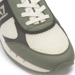 Sneaker|Schnürschuhe|Armani Emporio Sneaker in Übergrößen Grün