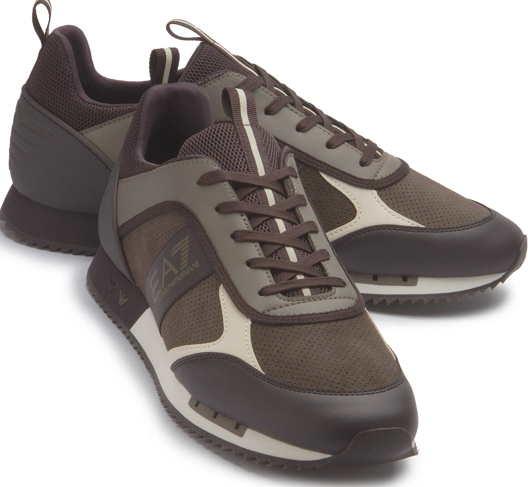 Sneaker|Schnürschuhe|Armani Emporio Sneaker in Übergrößen