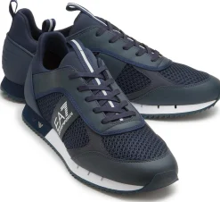 Sneaker|Schnürschuhe|Armani Emporio Sneaker in Übergrößen Blau