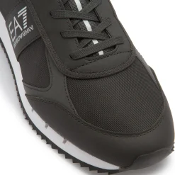 Sneaker|Schnürschuhe|Armani Emporio Sneaker in Übergrößen Schwarz