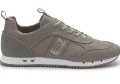 Sneaker|Schnürschuhe|Armani Emporio Sneaker in Übergrößen Grau