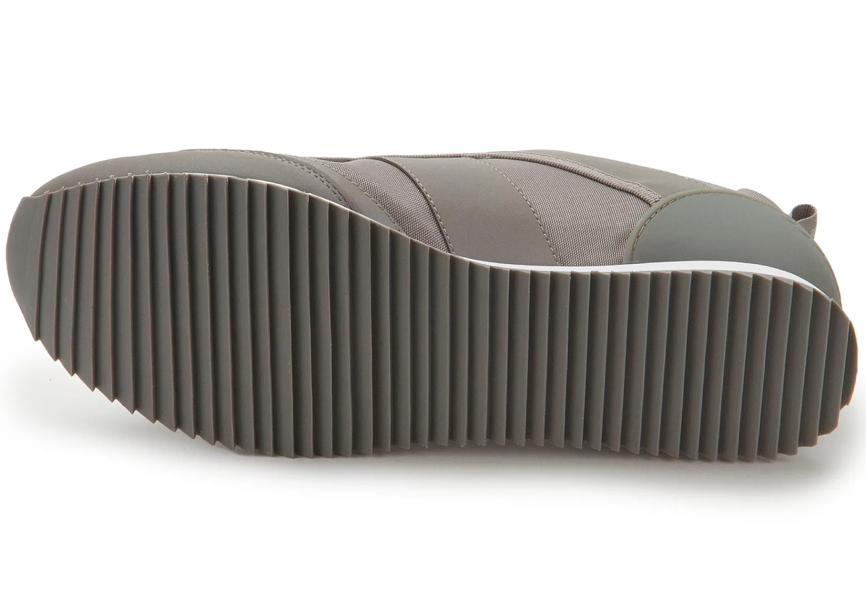 Sneaker|Schnürschuhe|Armani Emporio Sneaker in Übergrößen Grau