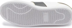 Sneaker|Schnürschuhe|Armani Emporio Sneaker in Übergrößen Weiß