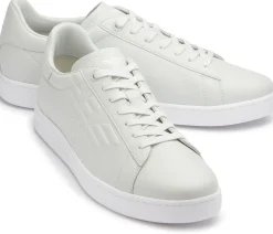 Sneaker|Schnürschuhe|Armani Emporio Sneaker in Übergrößen Beige