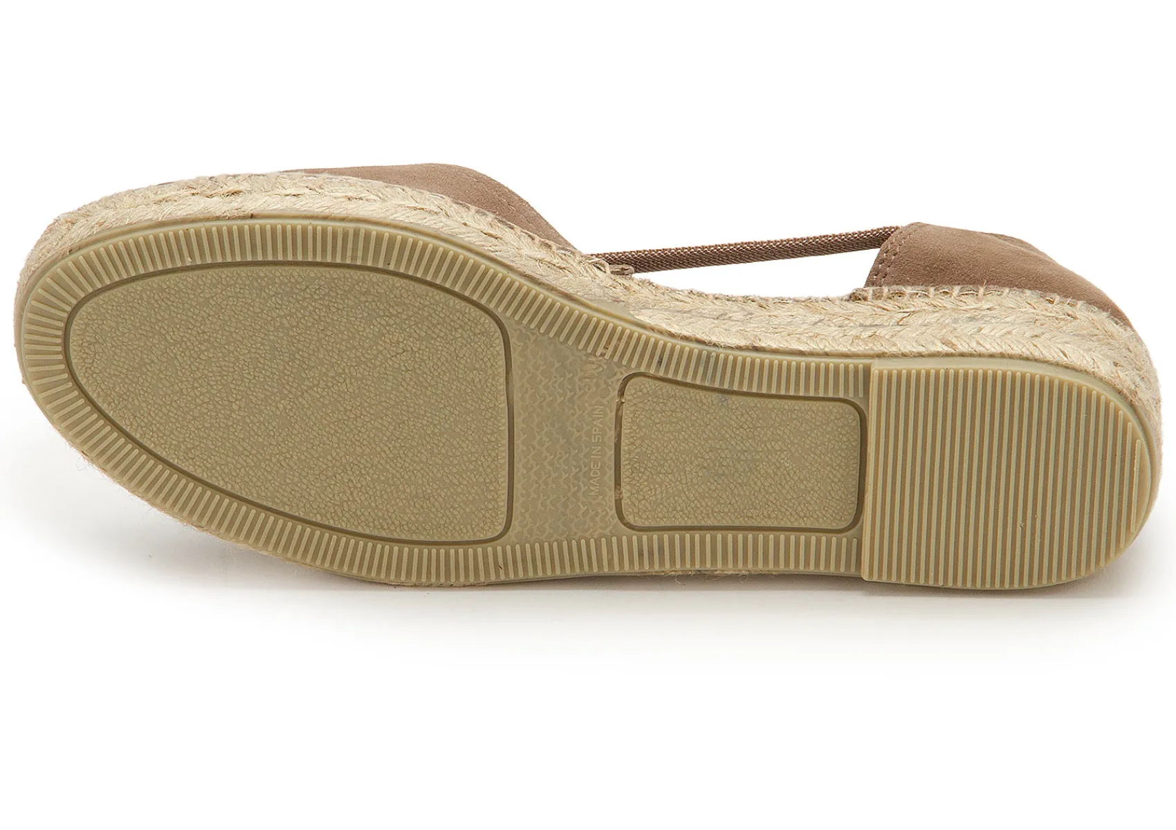 Espadrilles|Sandalen|Horsch Schuhe Espadrilles in Übergrößen Beige
