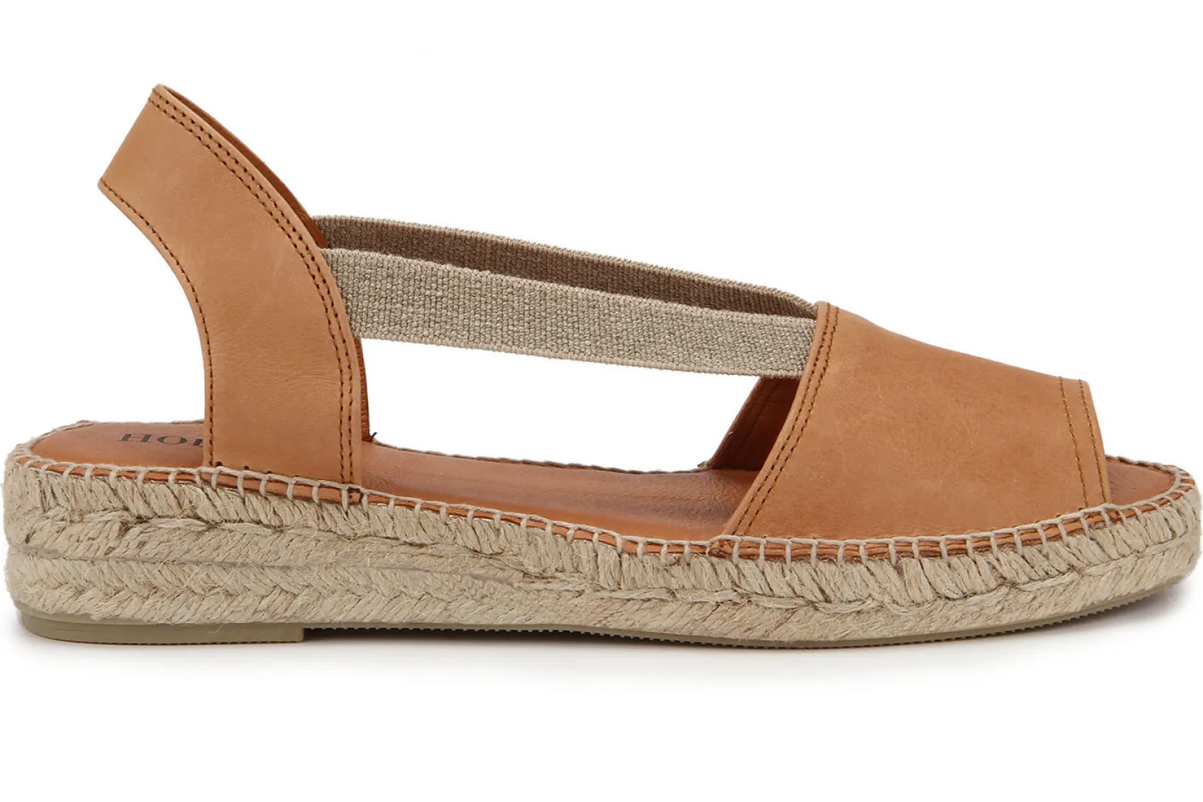 Espadrilles|Sandalen|Horsch Schuhe Espadrilles in Übergrößen Braun