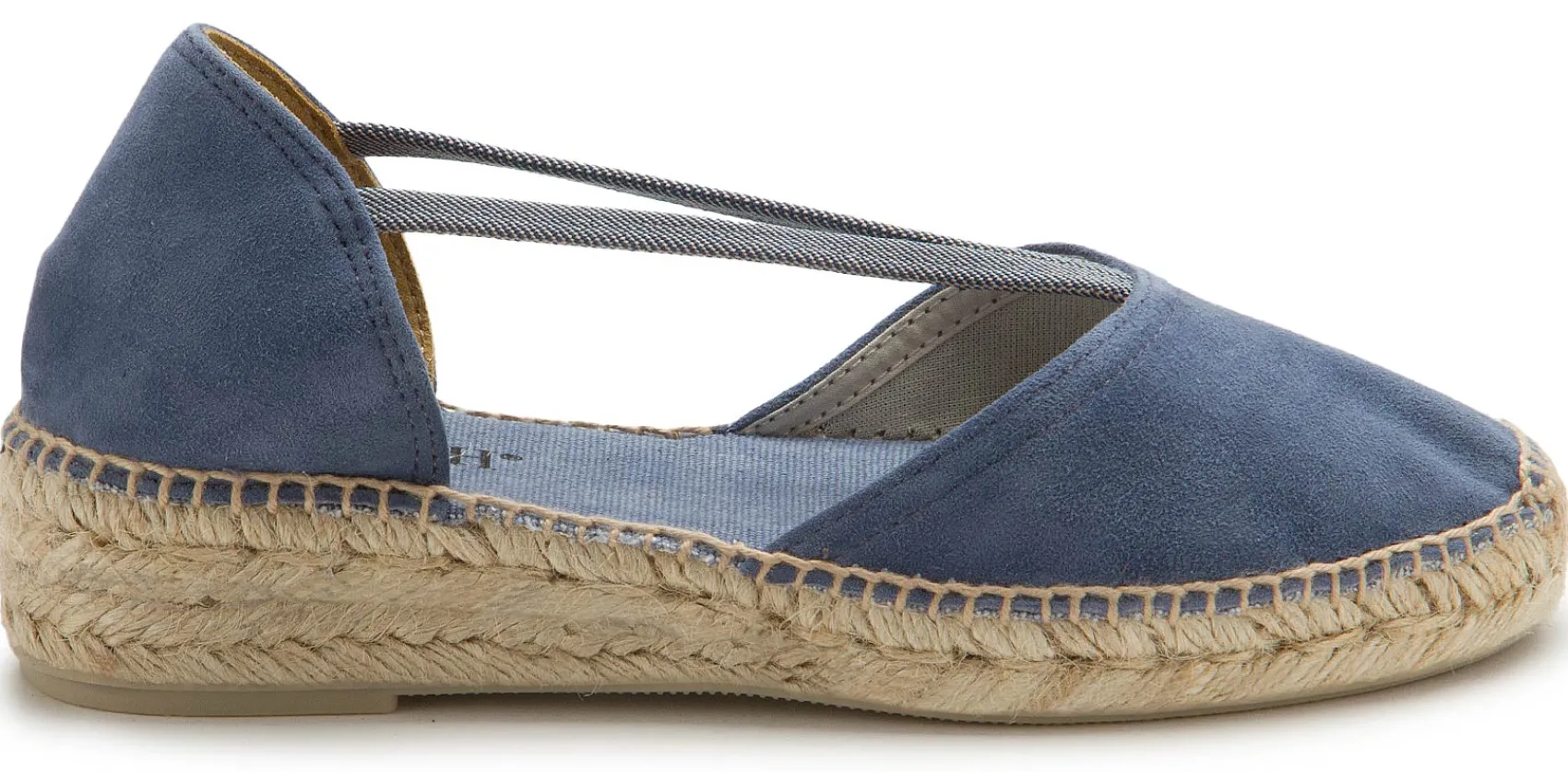 Espadrilles|Sandalen|Horsch Schuhe Espadrilles in Übergrößen Blau