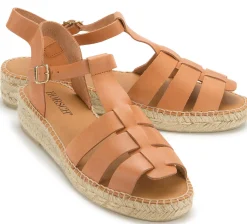 Espadrilles|Sandalen|Horsch Schuhe Espadrilles in Übergrößen Braun