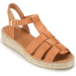 Espadrilles|Sandalen|Horsch Schuhe Espadrilles in Übergrößen Braun