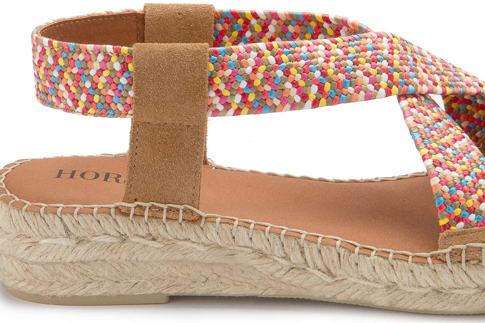 Espadrilles|Sandalen|Horsch Schuhe Espadrilles in Übergrößen Multicolor