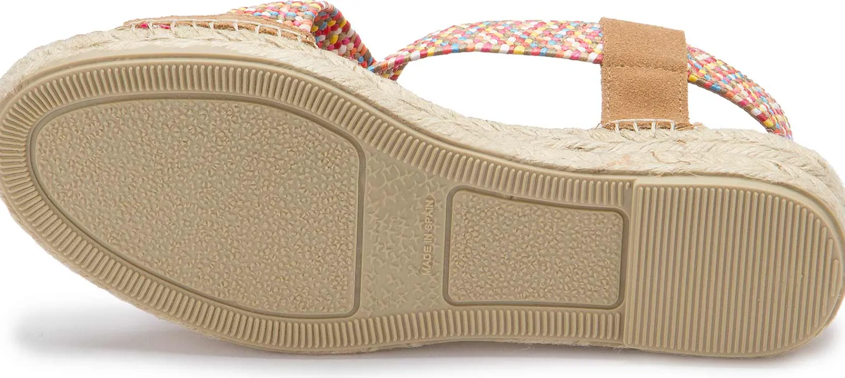Espadrilles|Sandalen|Horsch Schuhe Espadrilles in Übergrößen Multicolor