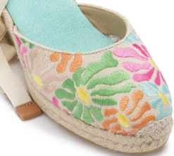 Espadrilles|Sandalen|Horsch Schuhe Espadrilles in Übergrößen Beige