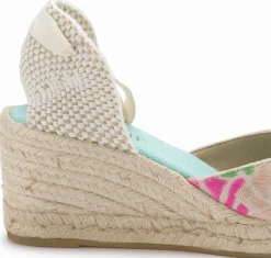 Espadrilles|Sandalen|Horsch Schuhe Espadrilles in Übergrößen Beige