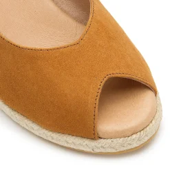 Espadrilles|Sandalen|Horsch Schuhe Espadrilles in Übergrößen Braun