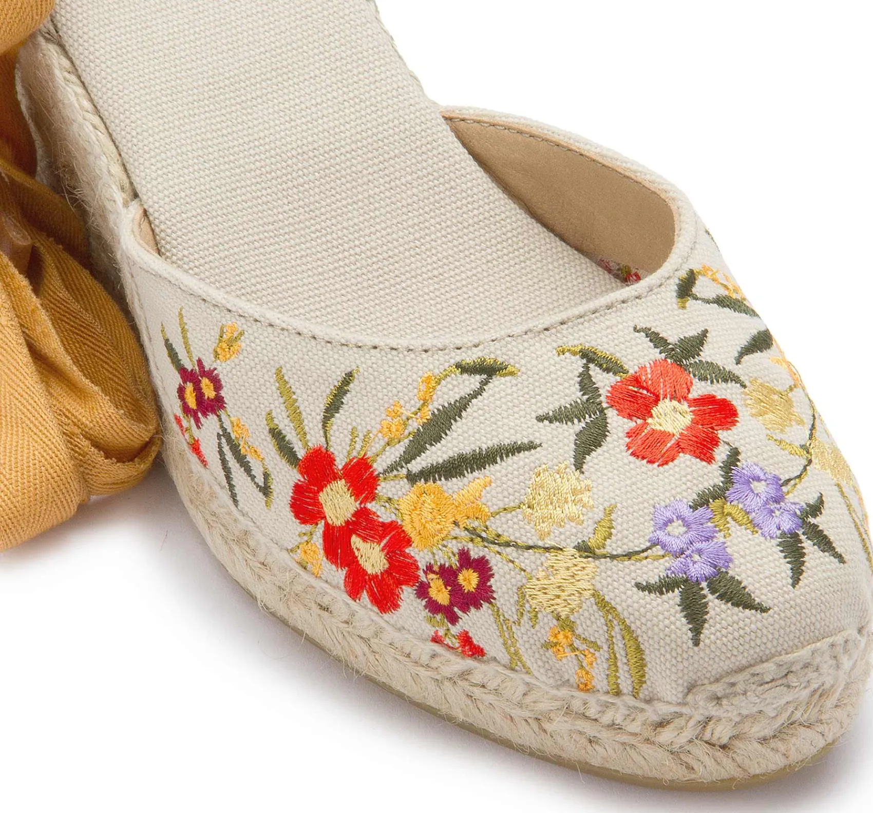 Espadrilles|Sandalen|Horsch Schuhe Espadrilles in Übergrößen Beige