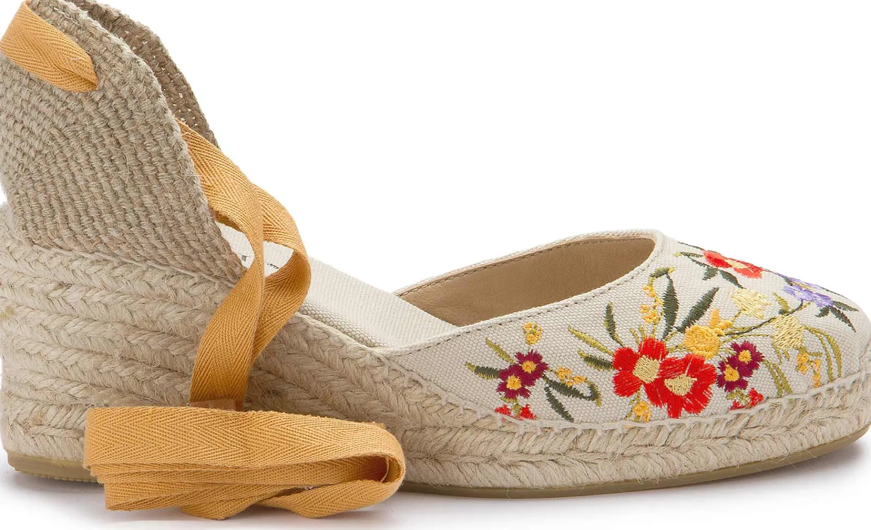 Espadrilles|Sandalen|Horsch Schuhe Espadrilles in Übergrößen Beige