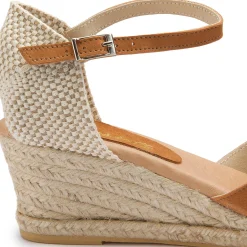 Espadrilles|Sandalen|Horsch Schuhe Espadrilles in Übergrößen Braun