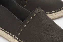 Espadrilles|Sandalen|Horsch Schuhe Espadrilles in Übergrößen Schwarz