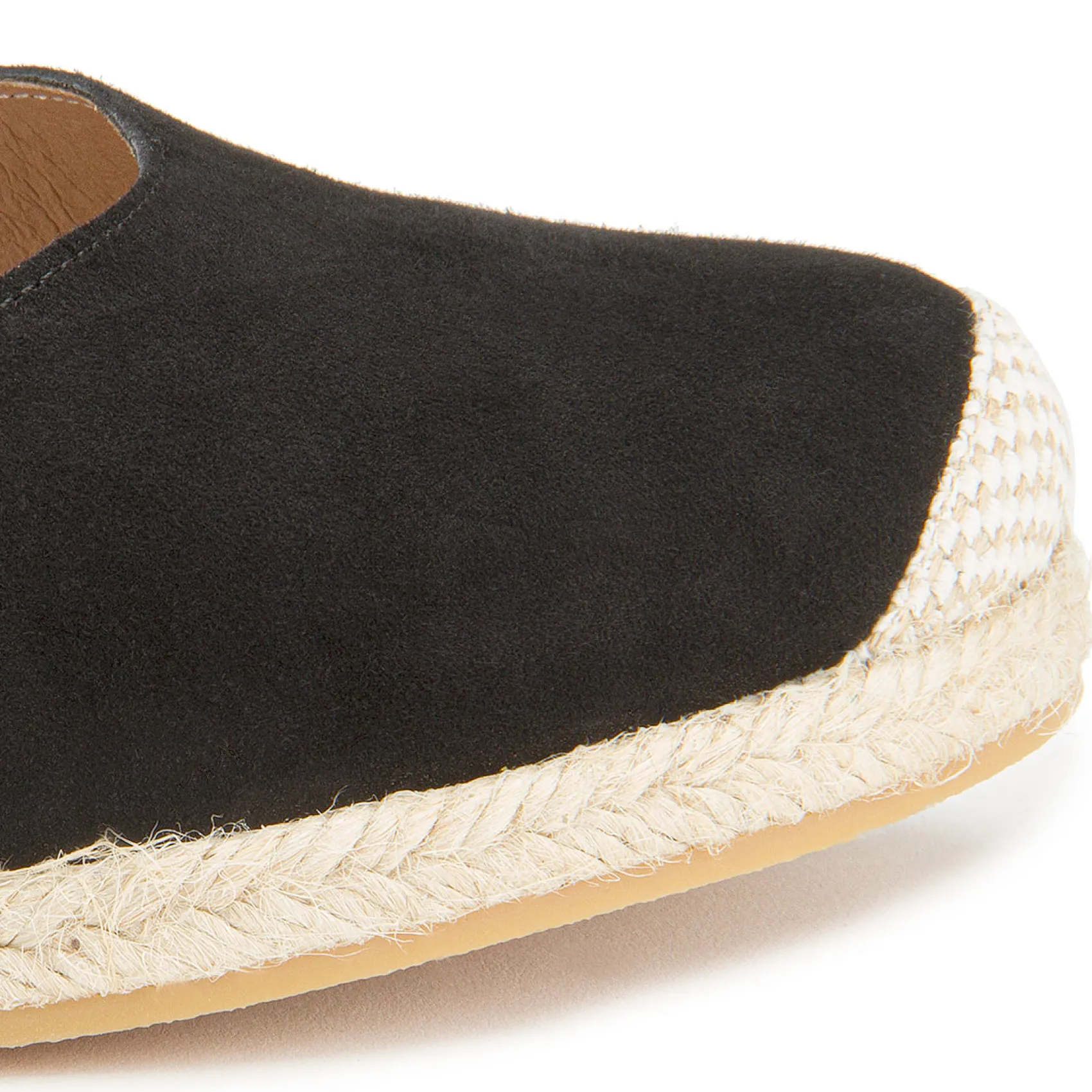 Espadrilles|Sandalen|Horsch Schuhe Espadrilles in Übergrößen Schwarz