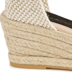Espadrilles|Sandalen|Horsch Schuhe Espadrilles in Übergrößen Schwarz