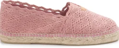 Espadrilles|Slipper|Horsch Schuhe Espadrilles in Übergrößen Rosa