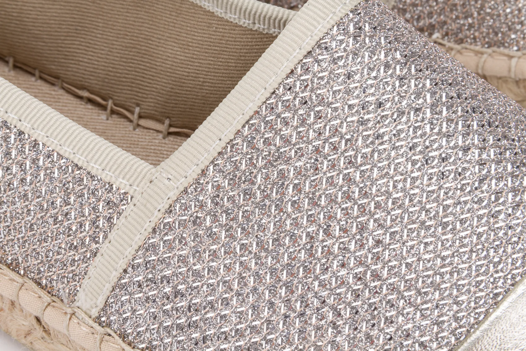 Espadrilles|Slipper|Horsch Schuhe Espadrilles in Übergrößen Gold
