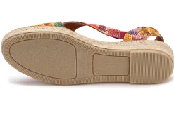 Espadrilles|Sandalen|Horsch Schuhe Espadrilles in Übergrößen Multicolor