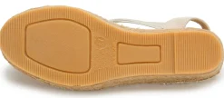 Espadrilles|Sandalen|Horsch Schuhe Espadrilles in Übergrößen Beige