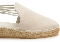 Espadrilles|Sandalen|Horsch Schuhe Espadrilles in Übergrößen Beige