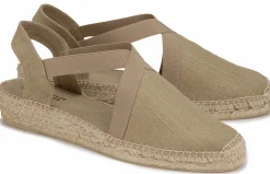 Espadrilles|Sandalen|Horsch Schuhe Espadrilles in Übergrößen Beige