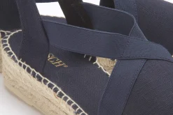 Espadrilles|Sandalen|Horsch Schuhe Espadrilles in Übergrößen Blau